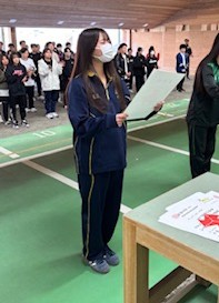 四国新人黒原表彰