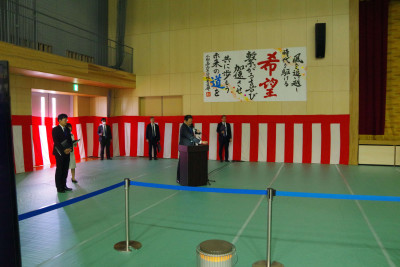 場内展示状況（小松島高等学校）②